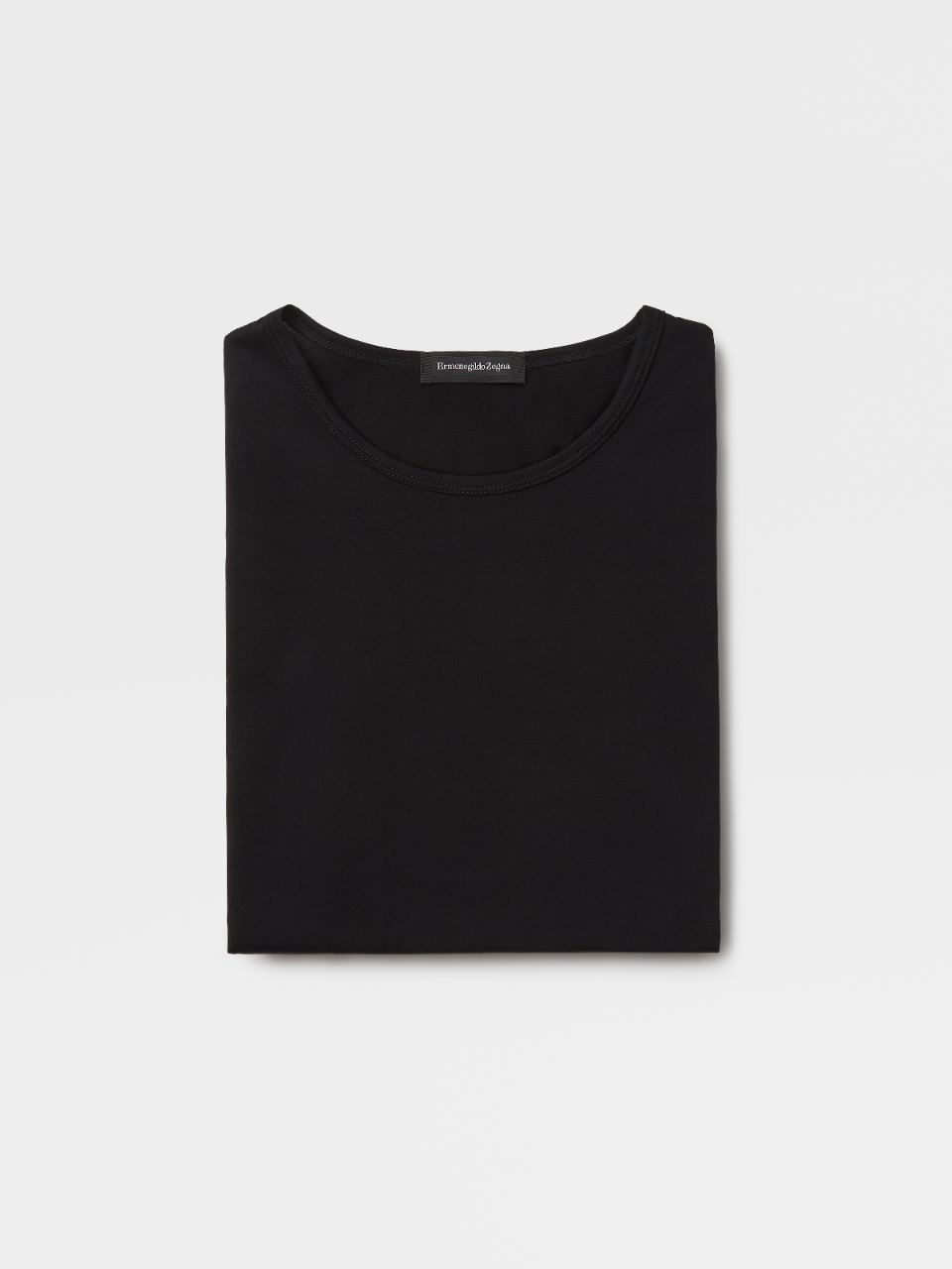 Black Cotton T-Shirt